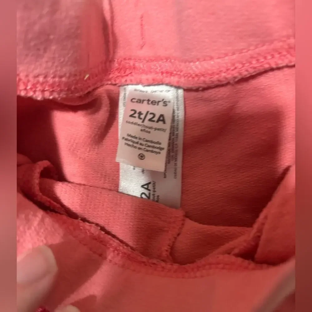 Carter’s Toddler Girl Pink Shorts w/ Drawstring – Size 2T (2/2A)